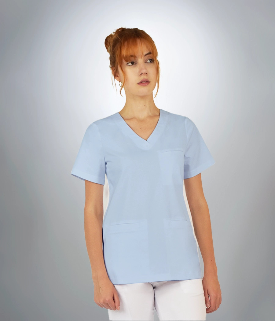 Bluza scrub medyczna damska trzy kieszenie 1816 w kolorze