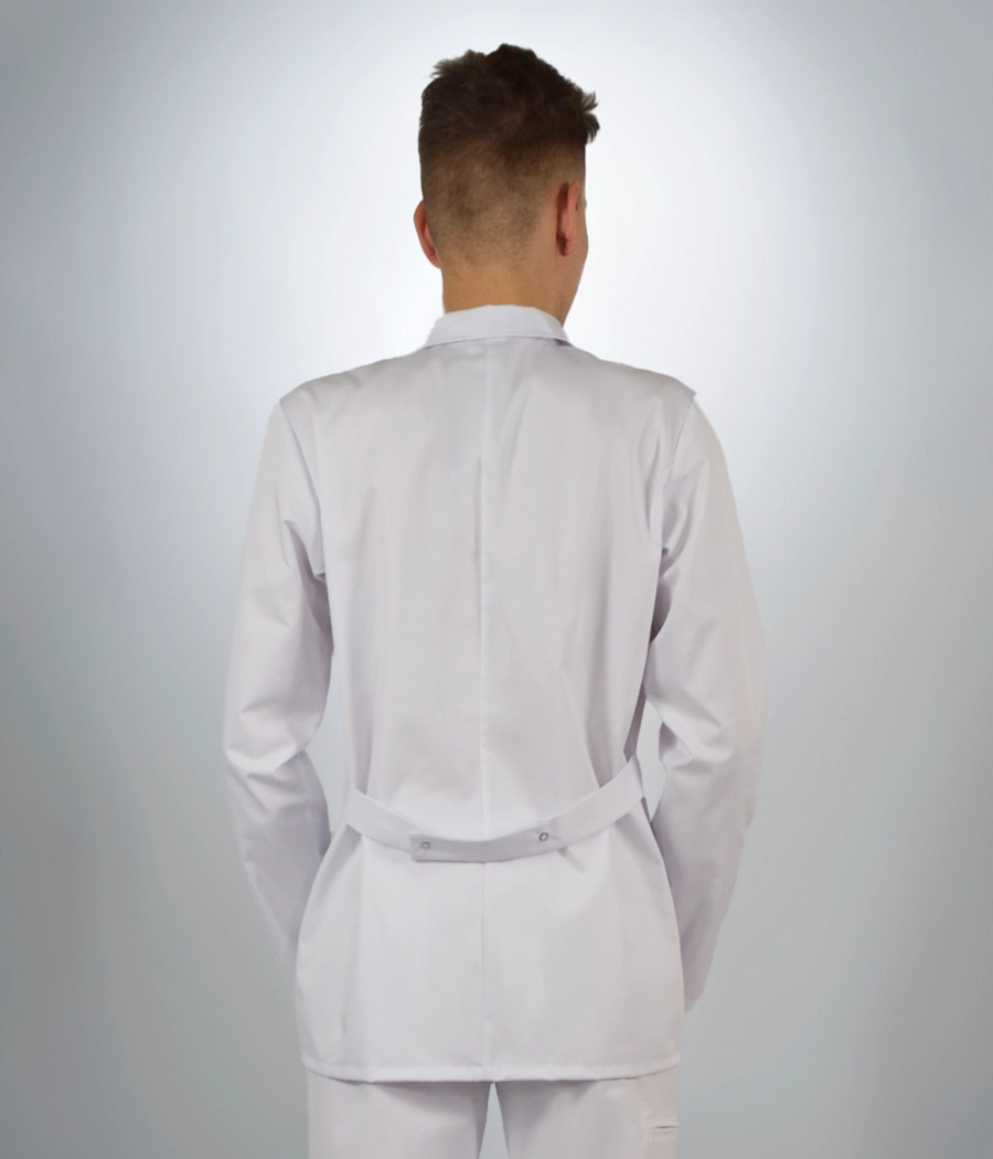 Bluza medyczna męska klasyczna 3001 w kolorze szarym OP K2