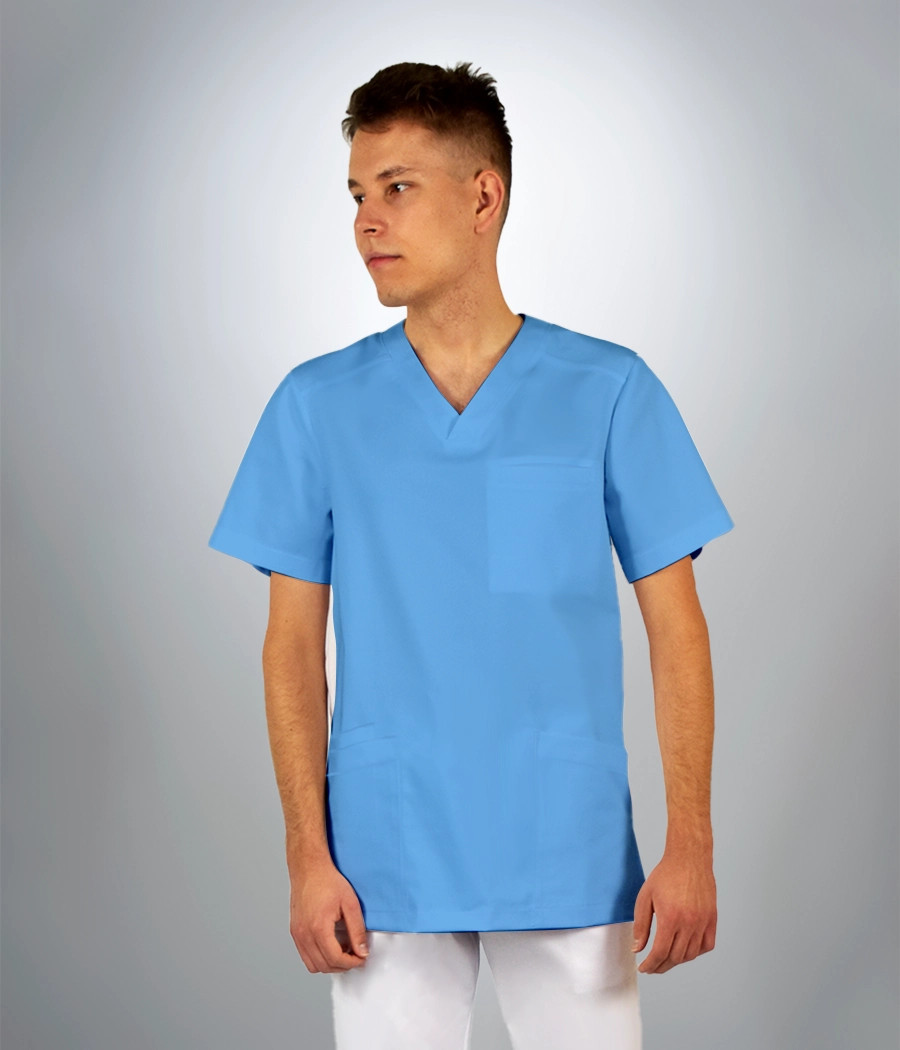 Bluza scrub medyczna męska klasyczna 3020 w kolorze do wyboru