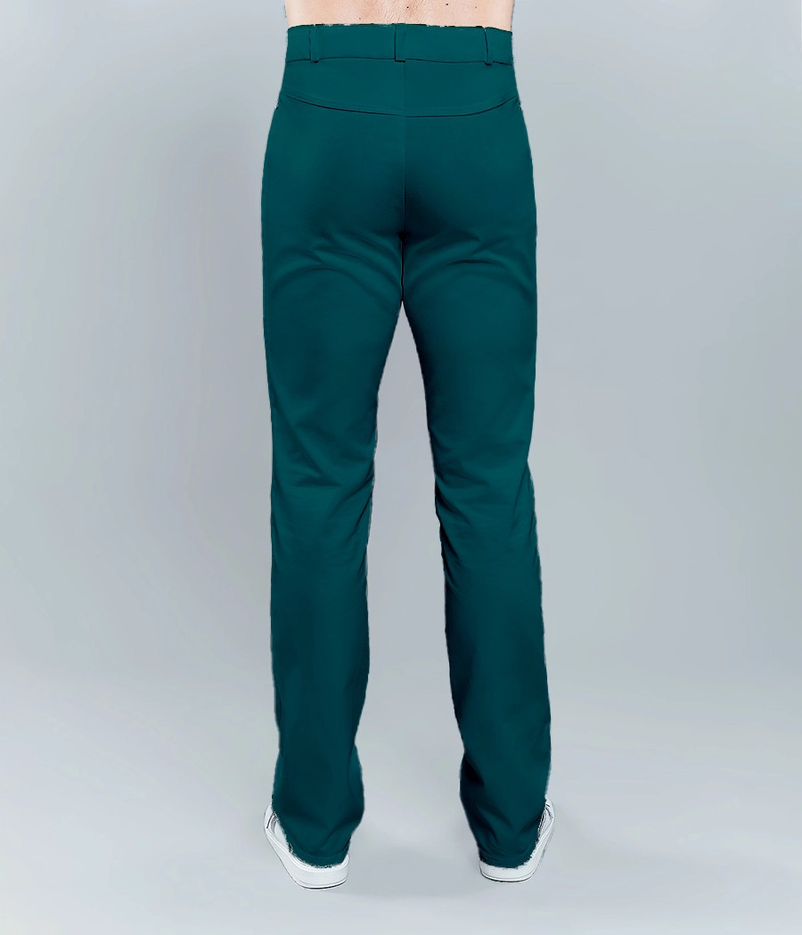 Spodnie medyczne męskie dżinsowe 6002 w kolorze morskim OP K16
