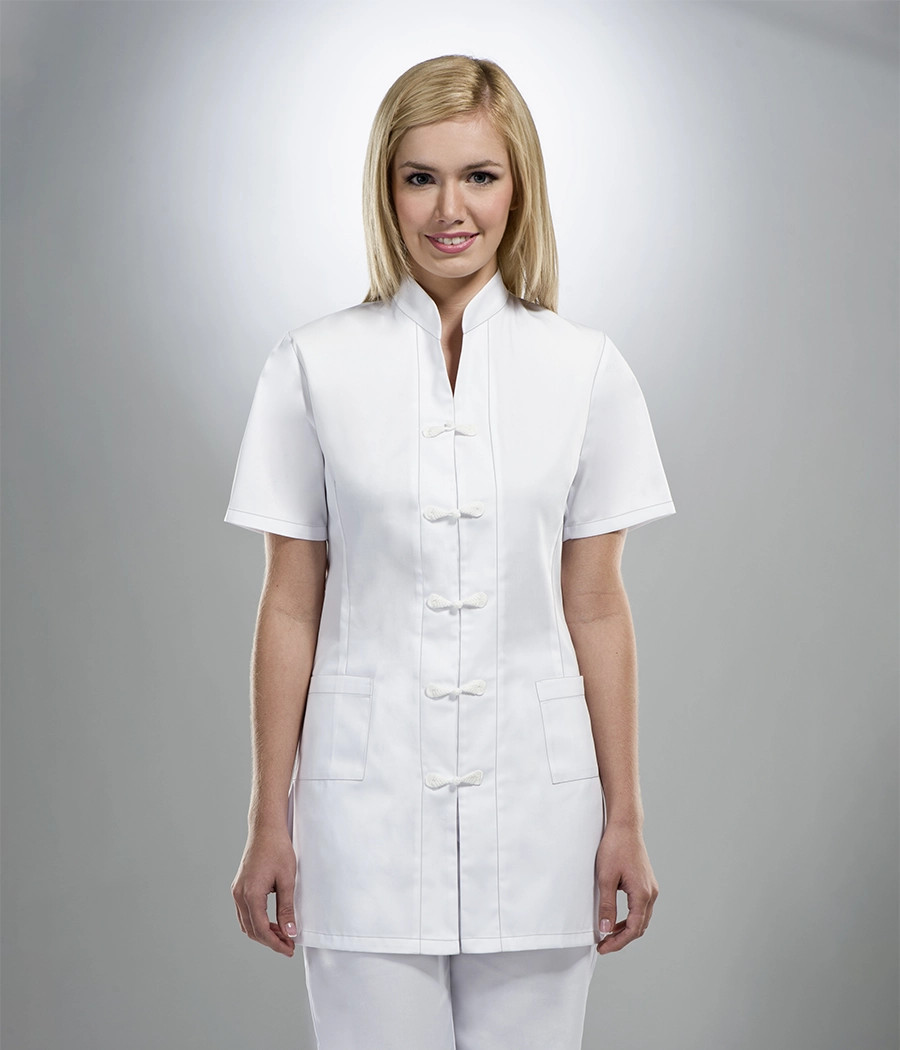 Bluza medyczna damska z szamerunkiem 1501 w kolorze do wyboru