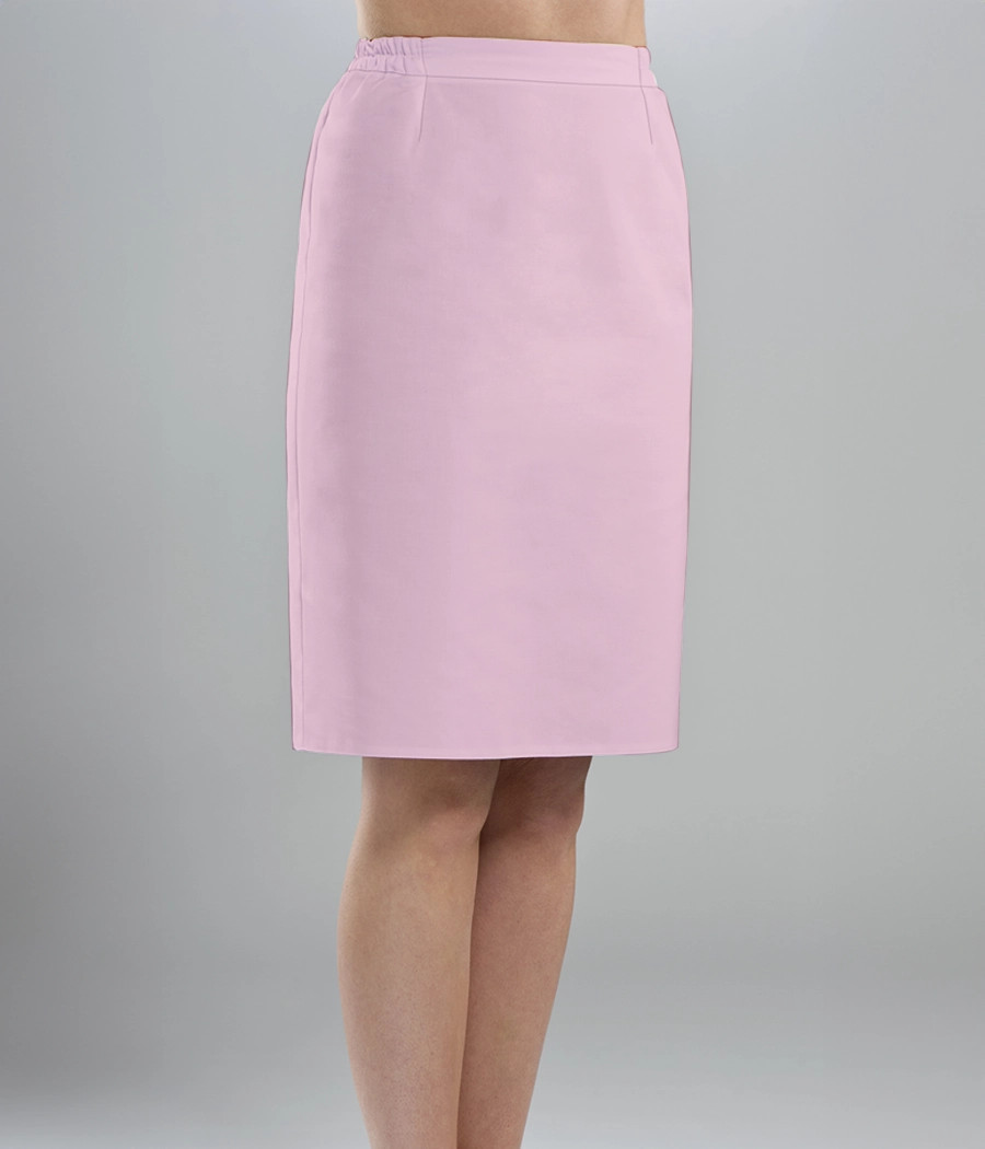Spódnica medyczna damska klasyczna 4001 w kolorze różowym OP K3