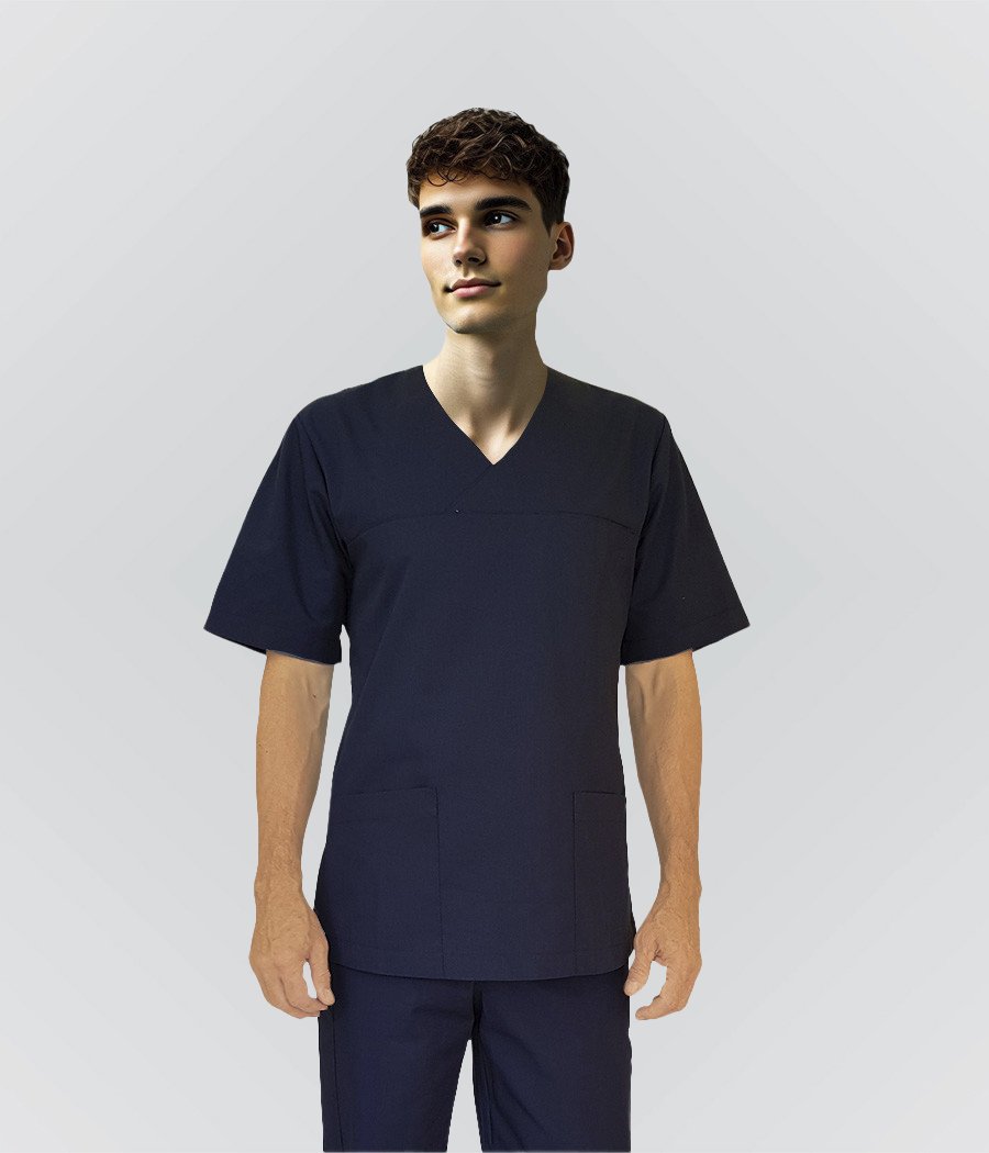 Bluza scrub medyczna męska klasyczna 3021P