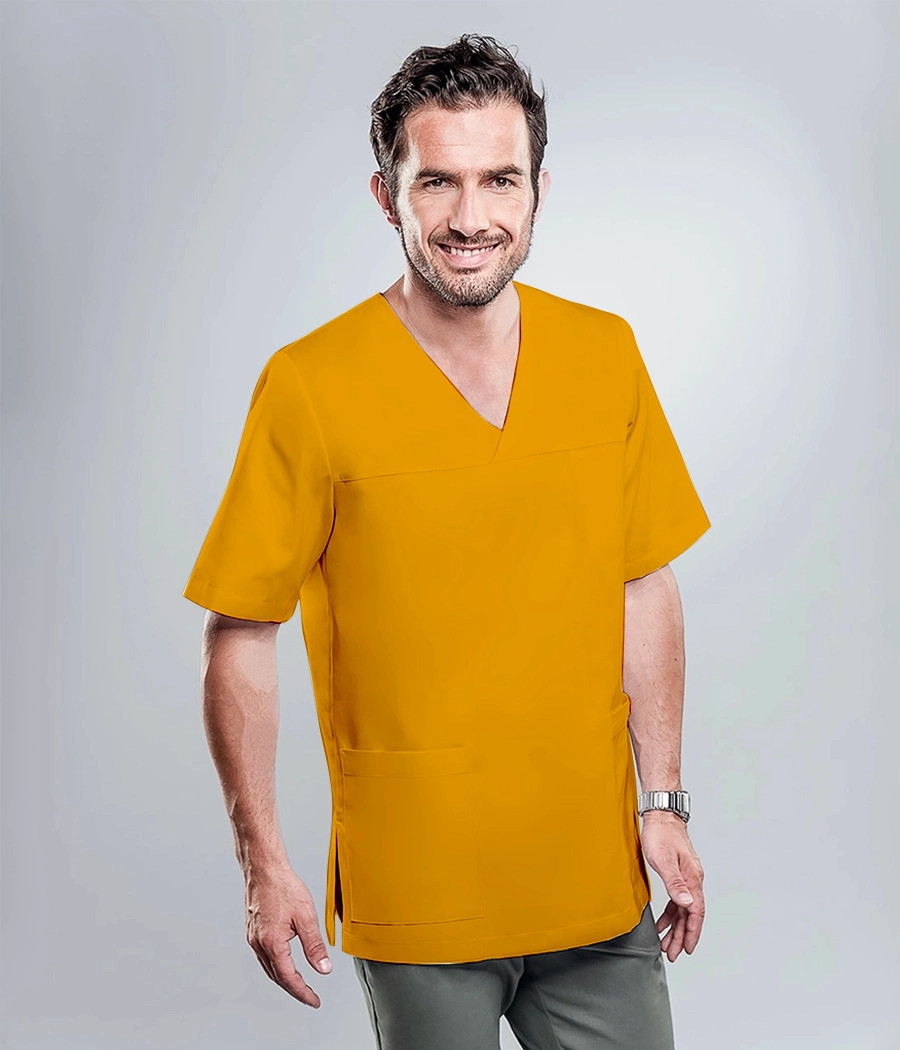 Bluza chirurgiczna medyczna męska 3003 w kolorze miodowym ST K25